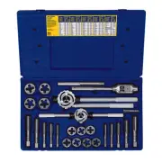 Hanson 25 PC. METRIC TAP & HEX DIE SET 97311