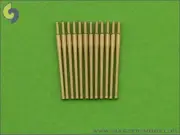 MASTER SM-700-032 1:700 gun barrels for French cannons 100 mm/45 3.9in Richelieu