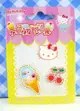 【震撼精品百貨】Hello Kitty 凱蒂貓~KITTY立體鑽貼紙-櫻桃冰淇淋