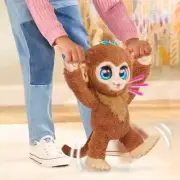 furReal Peanut The Playful Monkey Interactive Toy, 15-inch Realistic Plush ~NEW