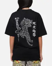 [ED HARDY] Ed Hardy Tiger Stamp T-shirt Black - Size M M Black