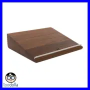 Woodcessories - EcoStand premium real wood desktop stand, Apple MacBook, Walnut