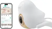 CuboAi 2025 New Model Smart Baby Monitor 3 with Floor Stand, 2.5K QHD Night Vision WiFi Camera, 2-Way Audio, Sleep Safety Alerts, Temp & Humidity Sensor, Lullabies, App Control