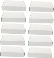 PRETYZOOM 20Pcs Corrugated Storage Boxes Packing Boxes for Shipping and Organizing Items Compressive Resistance Falling Design for Mail and Storage
