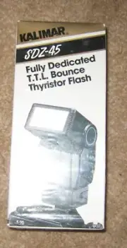 KALIMAR SDZ-45 Dedicated Bounce Flash Brand New/Sealed Olympus