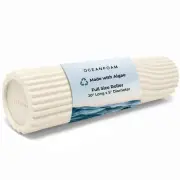 Oceanfoam Tidal Roller - Natural - Muscle Massage Foam Roller for Back Pain &...