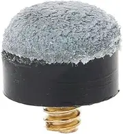 10x 10mm Commercial Quality Soft Pool Snooker Billiards CUE TIPS Screw On Type Bulk Grey