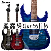 在飛比找露天拍賣優惠-Ibanez電吉他依班娜GRX90初學者兒童入門22品單搖學