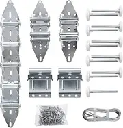 HOME MASTER HARDWARE Garage Door Hinge & Roller Tune Up Kit Garage Door Hardware Kit for 16 x 7" or 18 x 7" Door