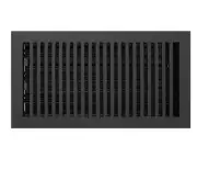 Madelyn Carter Vent Covers Unlimited Solid Cast Aluminum Interior Black 6” X 12”
