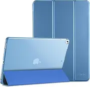 ProCase Cover for iPad Pro 12.9 Case 2nd Generation 2017/iPad Pro 12.9 Case 1st Generation 2015, Ultra Slim Lightweight Stand Smart Case Shell with Translucent Frosted Back Cover -Blue