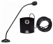 Samson CM20P 20" Podium Microphone Church Mic+Weighted Base w/Talk/Mute Switch