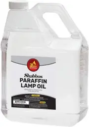 Lamp Oil 1 Gallon, Clear Smokeless Clean Burning Fuel