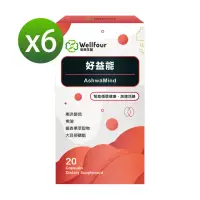 在飛比找momo購物網優惠-【Wellfour 衛芙生醫】好益能 6盒組(20顆/盒 絕