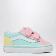 [VANS] Old Skool pink/blue/yellow glitter Sneaker 20 EU Multicolor