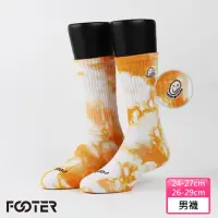 在飛比找momo購物網優惠-【FOOTER除臭襪】H.G.L刺繡渲染襪(K178L/XL