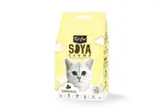 Kit Cat Soya Clumping Cat Litter made from Soybean Waste - Original 7 Litres