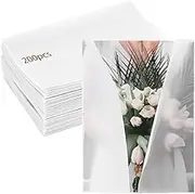 200 PCS Pre-Folded Vellum Jackets, Vellum Envelope for 5 x7 Inches Invitations, Translucent Vellum Paper Envelope Liners, Invitation Wraps for Weddings, Bridal Showers, Birthdays