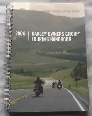 Harley Owners Group HOG 2006 Touring Handbook Europe Middle East & Africa