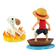 One Piece - Monkey.D.Luffy & Going Merry World Collectible Figure