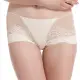【LADY】涼感纖體美型系列 蕾絲中腰平口褲(悠活膚)