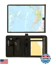 GEEDUD Map Case, Tactical Notebook, Multifunctional Water-resistant Map Case