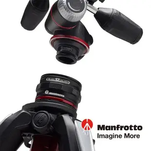 Manfrotto 曼富圖 全新055碳纖維三節腳架套組 (含三向雲台及靈動快拆系統) MK055CXPRO33WQR