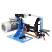 1400 Type Grinder Small Electric Polishing Machine 1.5KW Vertical Belt Machine