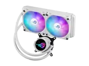 ASUS ROG STRIX LC III 240 ARGB WHT All-in-one CPU Liquid Cooler - Supports Intel