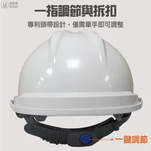 石頭牌 ABS 透氣工程帽 (18型) 8點內襯 JSV18 工業用 防護頭盔 安全帽 工程帽 可裝耳罩【開立電子發票】