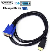 在飛比找蝦皮商城優惠-洛陽牡丹 HDTV HDMI Gold Male轉VGA H