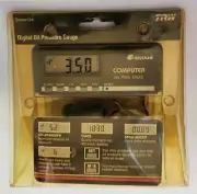 TRW Digital Oil Pressure Gauge 3 in 1 Gauge Monitor Oil Gauge, Clock, Stopwatch