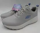 Skechers Women's Mesh Upper Memory Foam Sparrow 2.0 Sneakers Grey 9