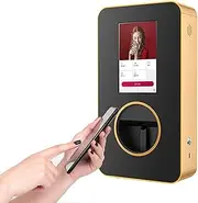 QLXYYFC Wall-Mounted Nail Painting Machine with 10.1-Inch Screen Adjustable Print Image/Text/Shape Nail Painting Machine for Nail Studio