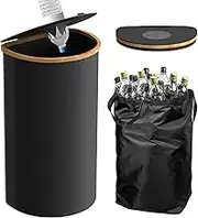 Recycling Bin for Kitchen, 100L Capacity Environmental Friendly Recycle Basket with Inner Bag, Machine Washable Reusable Bottle Bin for Home