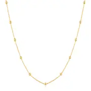 Ania Haie Gold Bobble Long Chain Necklace
