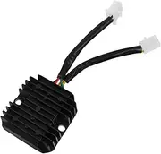 PAMINGONO Six-wire Voltage Regulator Voltage Stabilizer Motorcycle Voltage Regulator Stable Rectifier Regulator Rectifier for Motorcycle Voltage Stabilization Supply Motorcycle Accessory
