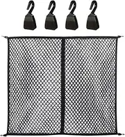 CLSSLVVBN Knit 120CM120CM Double Layer Cargo Net Net For Pickup Organizer For Daily Light Loads Of Trucks SUV ATV Boat