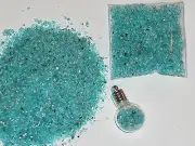 1 bag magical * Aqua Blue Diamond sand glitter for glass bottle vials sparkly