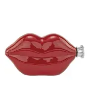Red Lips Stainless Steel Flask Novelty Portable Water Alcohol Holder Bottle Gift