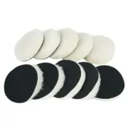 3Inch/75mm Woolen Polishing Buffer Pads Heavy Cut Pads For Car Polisher