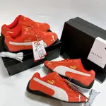 PUMA SPEEDCAT LS高風險紅色白色運動鞋380173-04，PUMA SPEEDCAT運動鞋洋紅色