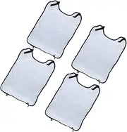 GANAZONO Car Seat Back Protector Pads 4 Pcs Set Anti-kick Cover for Boys and Girls Universal Fit Waterproof Protects Seats from Scratches