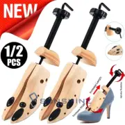 Wooden Shoe Trees Adjustable Shoe Stretcher Expander Length Width Keeper Heels