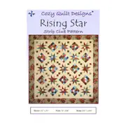 Rising Star Quilt Pattern By Cozy Quilt Design Quilting Sewing DIY