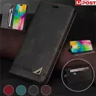 Fr Samsung S25 Ultra S24 S23 S22 Plus S21 FE Leather Flip Case Wallet RFID Cover