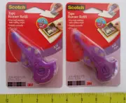 Scotch 3M Tape Runner Refill NEW on sealed package (2 count)