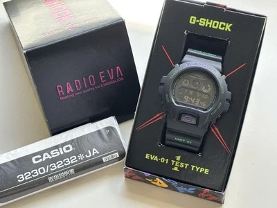 G-SHOCK×EVANGELION DW-6900 Special order NERV Unit 01 Rare Model With box JAPAN