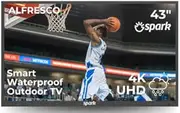 Spark Alfresco 43" Outdoor TV – Weatherproof 4K UHD Smart TV for Patio & Backyard Entertainment**