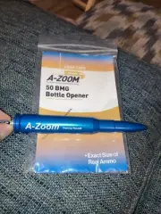 A-Zoom 50 BMG Collectible Bottle Opener / Key Chain USA